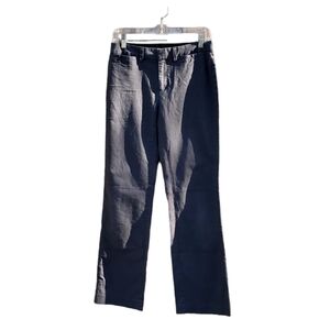 Banana Republic Martin Fit Cotton‎ Gray Trousers Pants Women Size 2 Regular